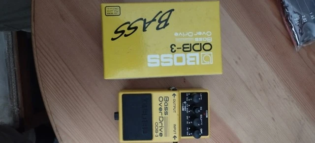 Boss odb-3 bass overdrive (modded)