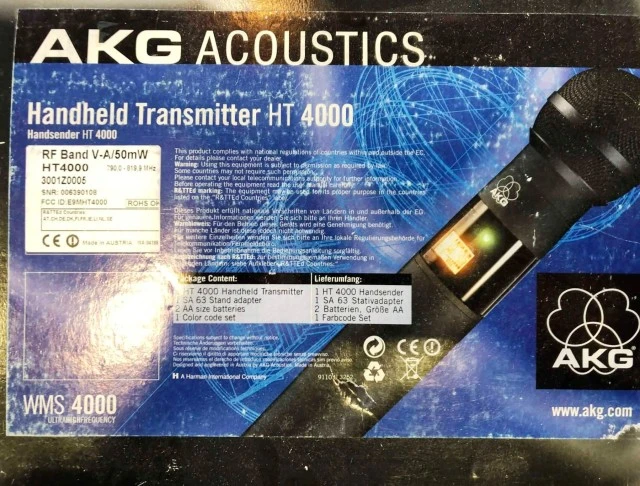 AKG MICROPHONE HT 4000
