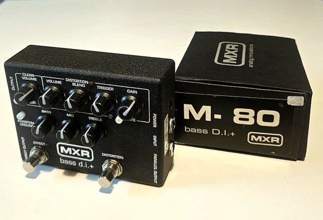 MXR M80 - Bass D.I. plus (+Distortion pe