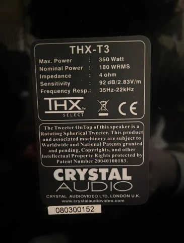 Crystal Audio TX-T3 – Σε άριστη κατάσταση 