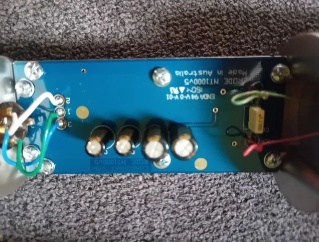 rode nt 1000 micro condensateur