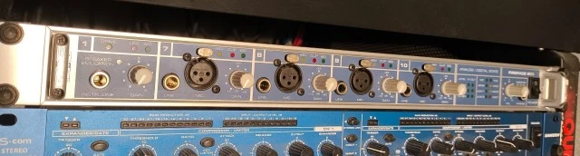 RME fireface 800 + firewire pc card