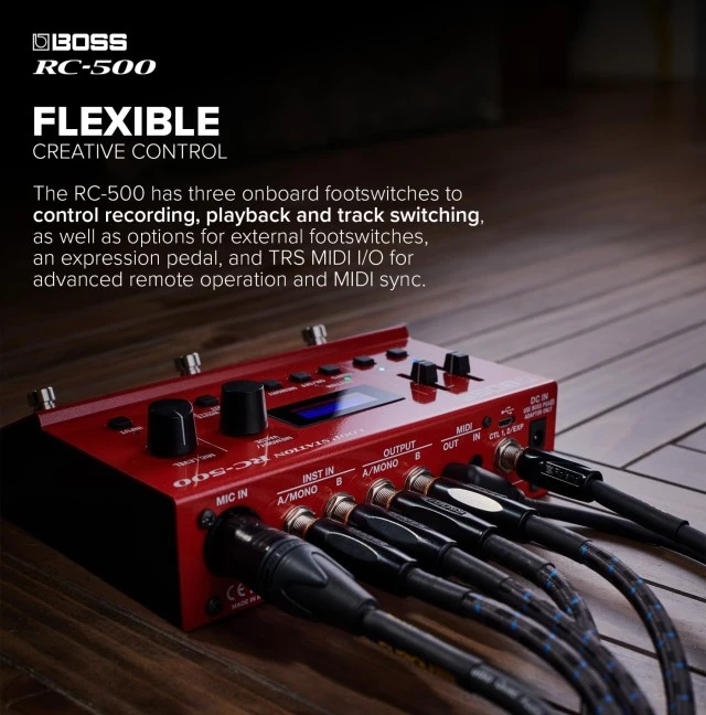 BOSS RC-500 LOOP STATION