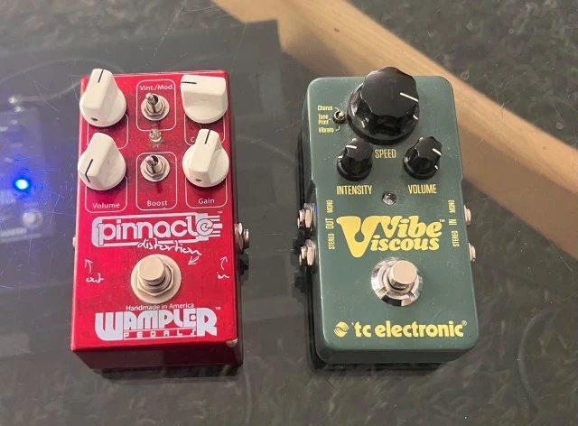Wampler pinnacle & Tc viscous vibe