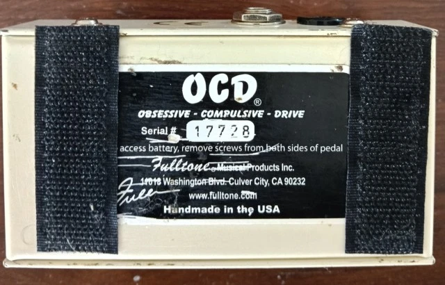 Fulltone OCD V1.4 Transition model με Bl