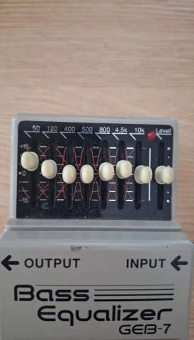 BOSS BASS EQ  GEB-7