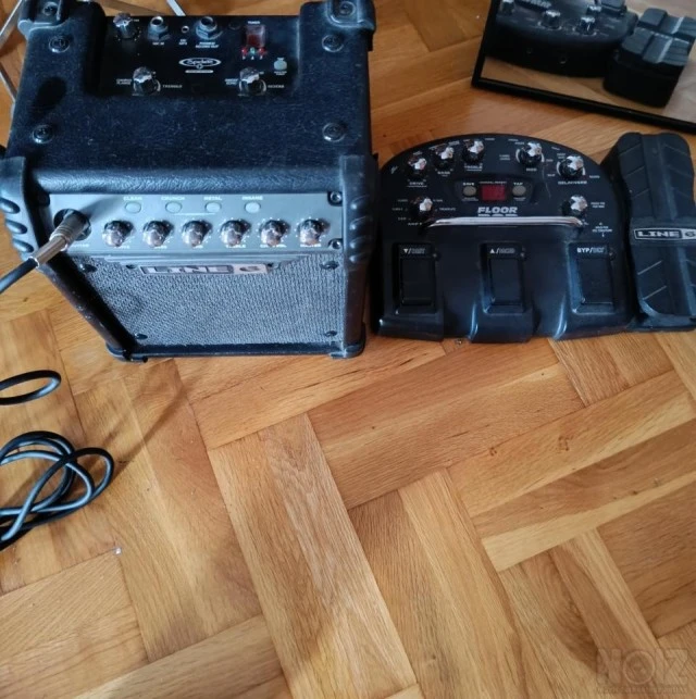 LINE 6 Πεταλιερα ΜΑΖΙ ΜΕ LINE 6 ενισχυτή