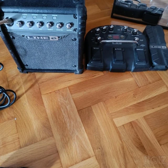 LINE 6 Πεταλιερα ΜΑΖΙ ΜΕ LINE 6 ενισχυτή