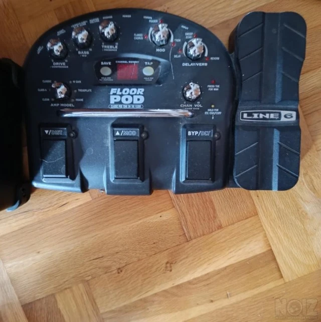 LINE 6 Πεταλιερα ΜΑΖΙ ΜΕ LINE 6 ενισχυτή