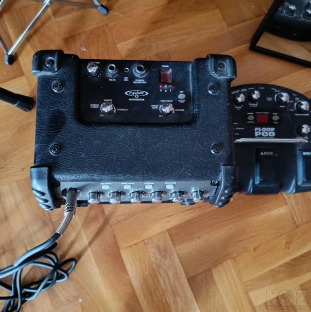LINE 6 Πεταλιερα ΜΑΖΙ ΜΕ LINE 6 ενισχυτή