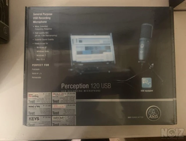 AKG PERCEPTION 120 USB ΜΙΚΡΟΦΩΝΟ