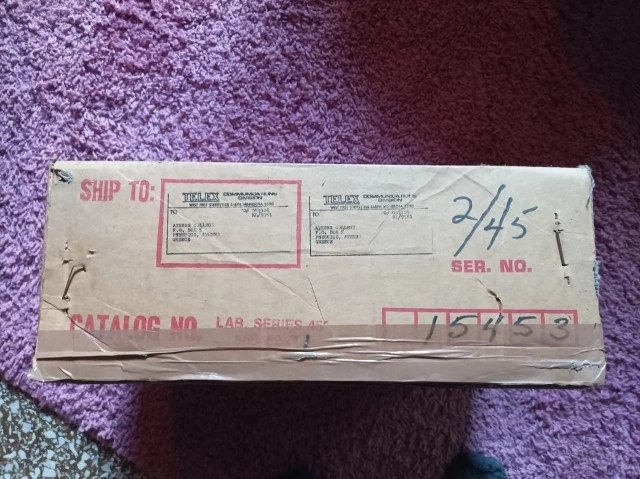 TELEX Lab Series 452 Vintage Cassette Recorder (NOS)