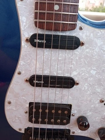 Blue Metallic Pearl Partcaster loaded wi