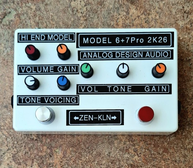 KLON + ZEN DRIVE - MODEL 6+4 PRO BOUTIQUE HI END PEDAL