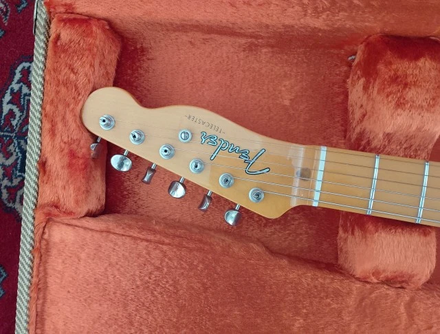 fender telecaster avri 52 butterscotch blonde