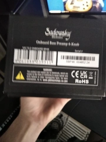 Sadowsky onboard preamp