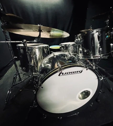 LUDWIG STAINLESS STEEL BONHAM KIT ZEP