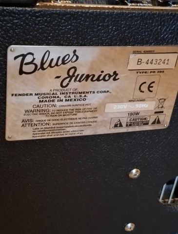Fender Blues Junior II (Made in Mexico -