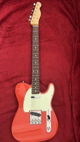 FENDER TELΕCASTER vintera II 60s fiesta red