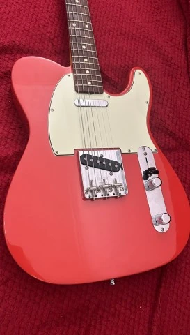FENDER TELΕCASTER vintera II 60s fiesta red