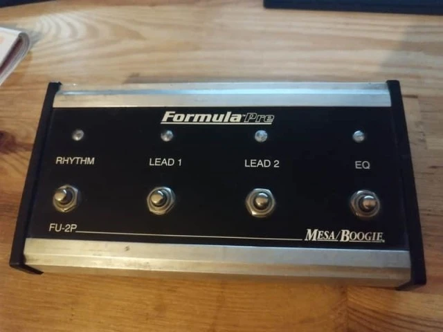 Mesa Boogie Formula Pre FU-2P Footswitch