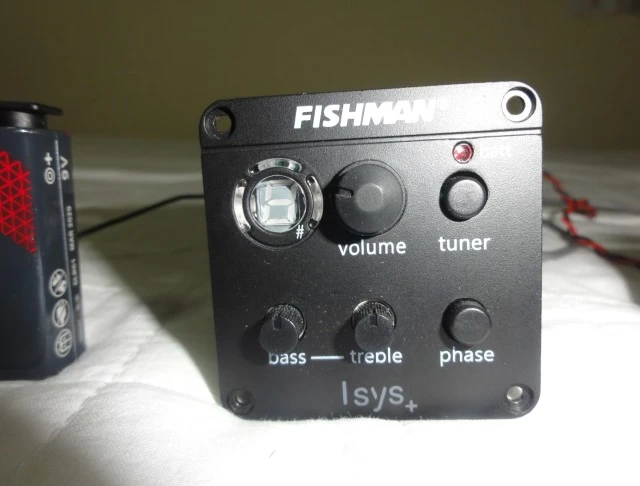 Fishman Isys+ προενισχυτής για κλασική κιθάρα