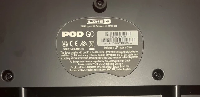 Line 6 pod go