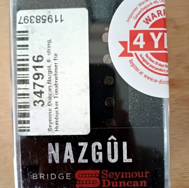Πωλείται Seymour Duncan Nazgul 6 Humbucker Bridge BLK