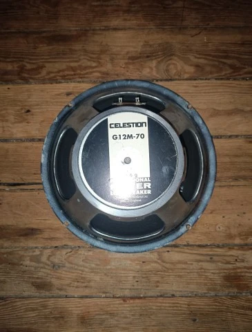 CELESTION G12M-70 ΑΡΙΣΤΗ ΚΑΤΑΣΤΑΣΗ - VINTAGE RARE -