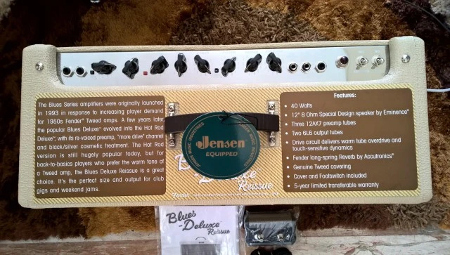 Fender Blues Deluxe ‘‘Cream of Wheat’’ Limited Edition