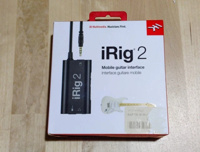 IK Multimedia iRig 2 Εξωτερική Επαγγελμα