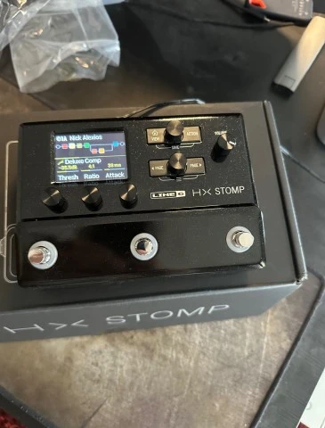 Line 6 Hx Stomp and Case bundle