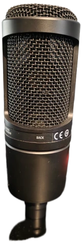  μικροφωνο ηχογράφησης της Audio tecnica AT2020