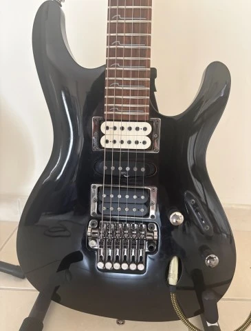 Ibanez S570 black DiMarzio pickups bridge &amp; neck