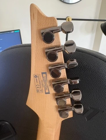 Ibanez S570 black DiMarzio pickups bridge &amp; neck