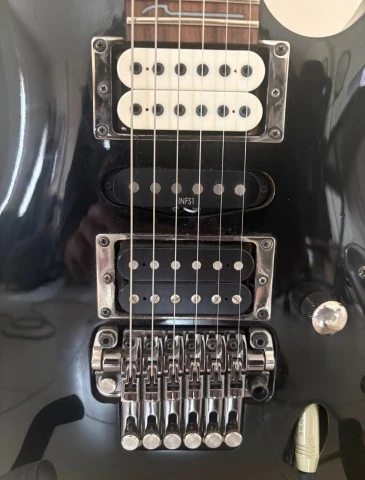 Ibanez S570 black DiMarzio pickups bridge &amp; neck