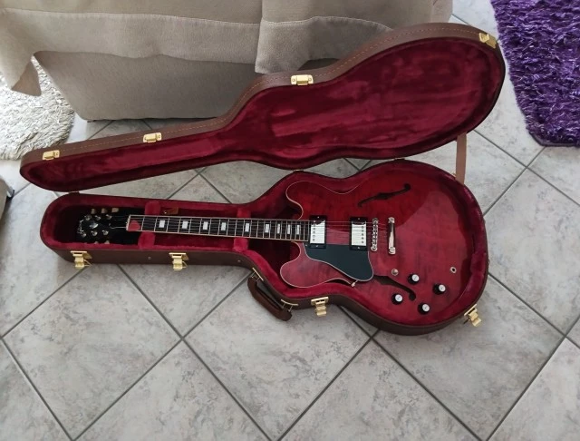 Gibson es-335 figured left handed 