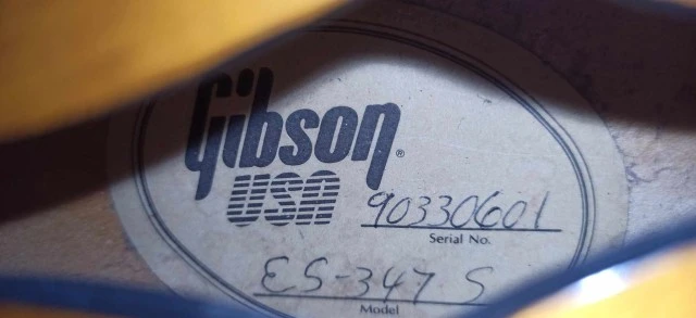 GIBSON ES-347 s