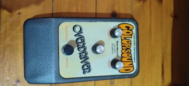 overdriver colorsound tou 1978..