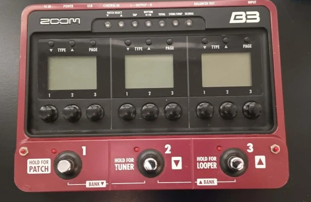 ZOOM B3 Mod for presets