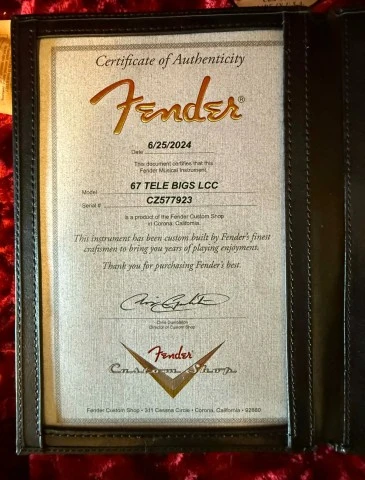 Fender Custom Shop '67 Telecaster Deluxe Closet Classic
