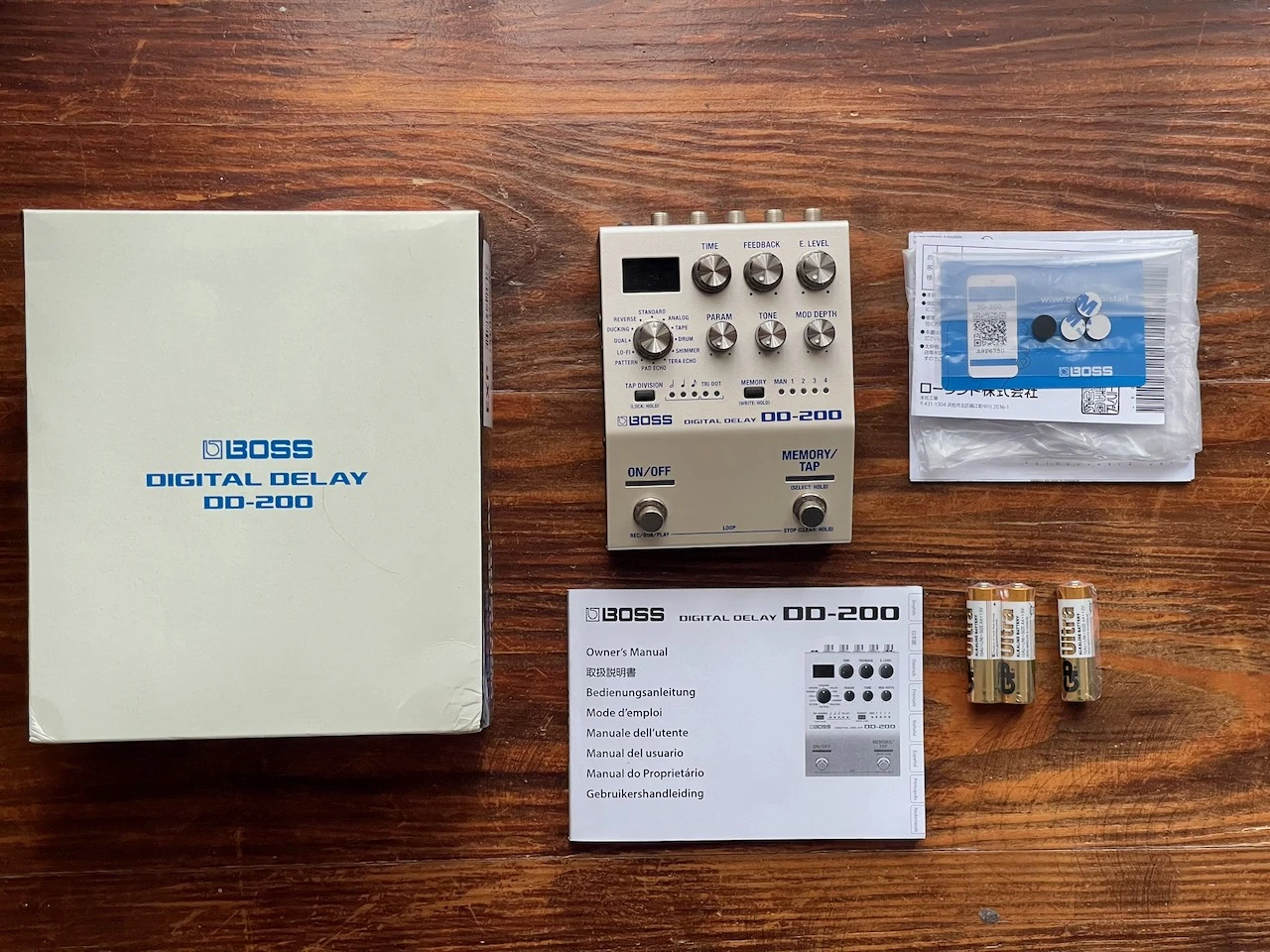 Boss DD-200 Digital Delay
