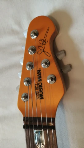 Musicman Petrucci JP7 tangerine pearl 