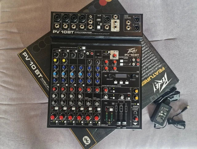Κονσόλα Peavey PV10BT (Bluetooth + USB Audio Interface)