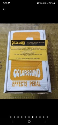 COLORSOUND (SOLA SOUND) FUZZBOX