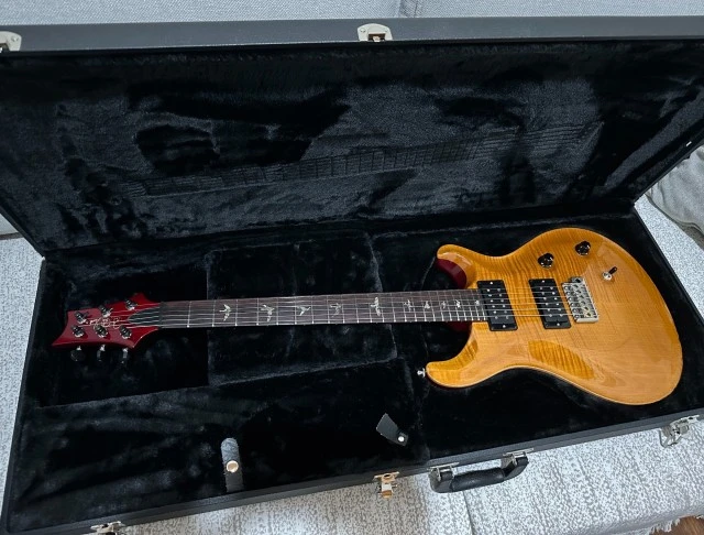 PRS Custom 24 10 Top Vintage Yellow 1996 MINT 3000€