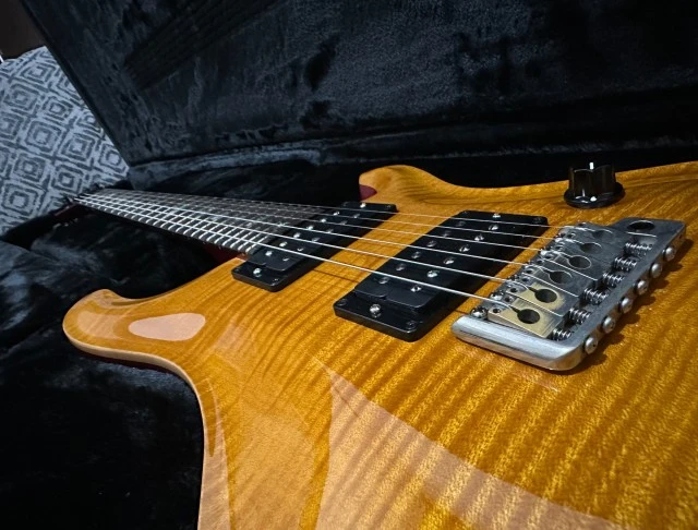 PRS Custom 24 10 Top Vintage Yellow 1996 MINT 3000€