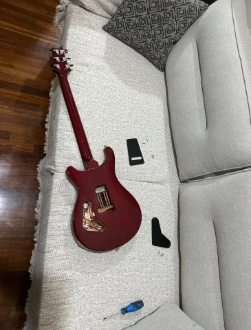PRS Custom 24 10 Top Vintage Yellow 1996 MINT 3000€
