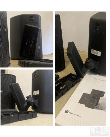 8 x ElectroVoice EVID-S5.2B Surface Moun