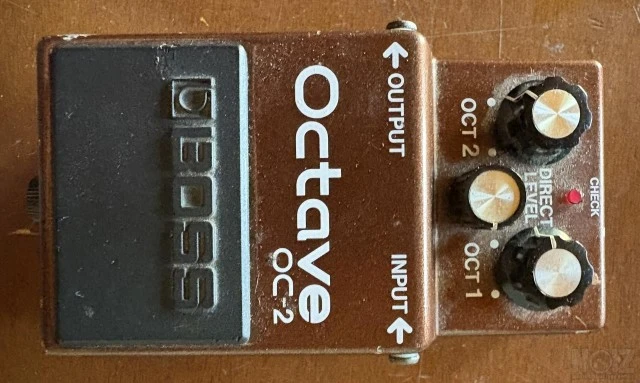 Boss OC-2 Octaver pedal made in Japan